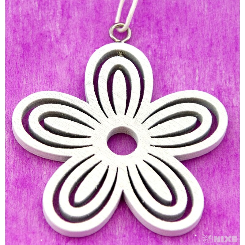 ZÁVĚS DŘEVO MIX 6x6cm 6ks*