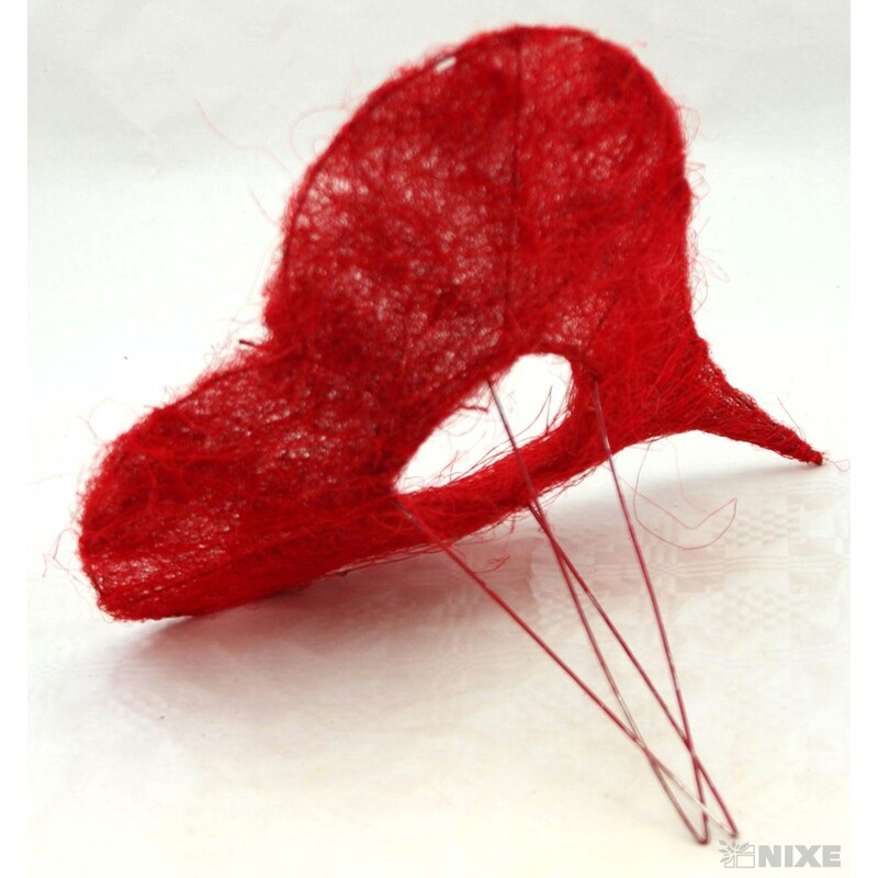 PODLOŽKA SRDCE 25cm*ČERVENÉ