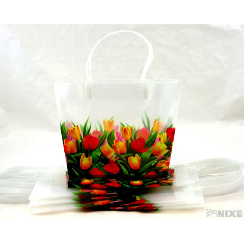 TAŠKA H PLAST 16x17x7cm*MIX BAREV