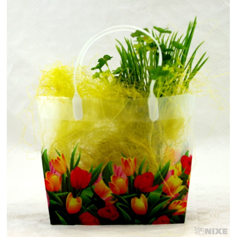 TAŠKA H PLAST 16x17x7cm*MIX BAREV