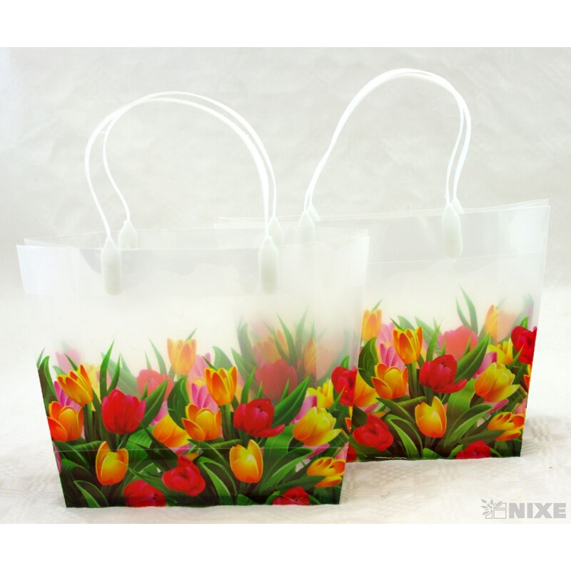 TAŠKA H PLAST 16x17x7cm*MIX BAREV