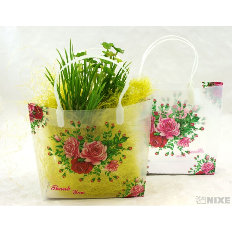 TAŠKA H PLAST 16x17x7cm*MIX BAREV