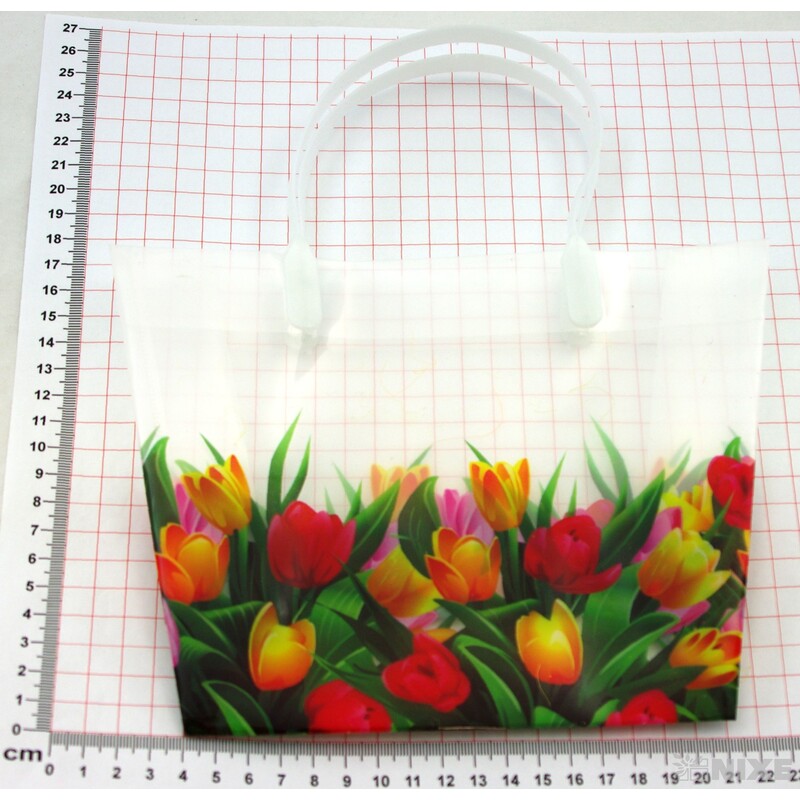 TAŠKA H PLAST 16x17x7cm*MIX BAREV