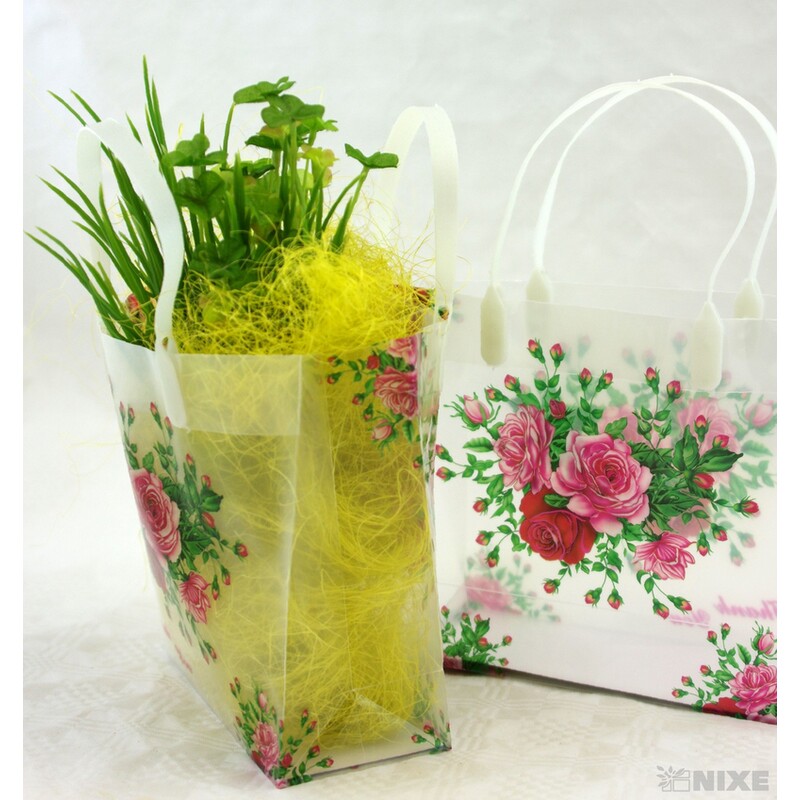 TAŠKA H PLAST 16x17x7cm*MIX BAREV