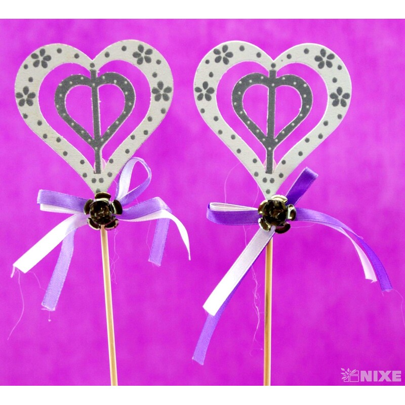 ZÁPICH SRDCE 12ks 7x36cm*