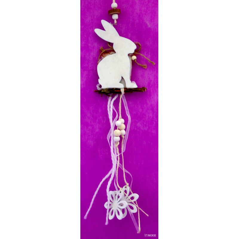 ZÁVĚS D ZAJÍC 12x6cm*