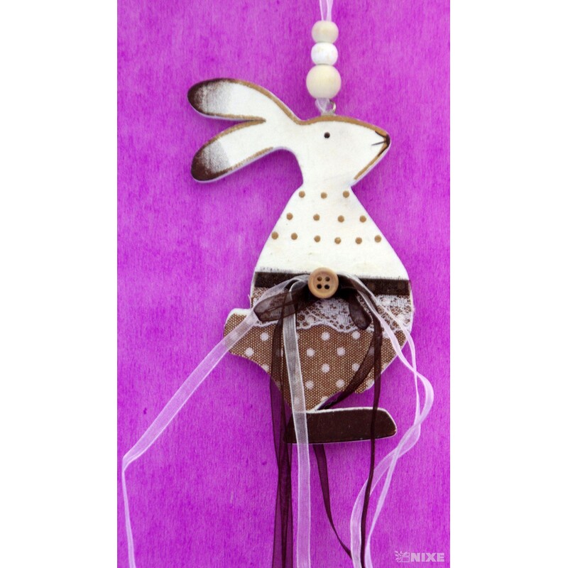 ZÁVĚS D ZAJÍC 12x6cm*