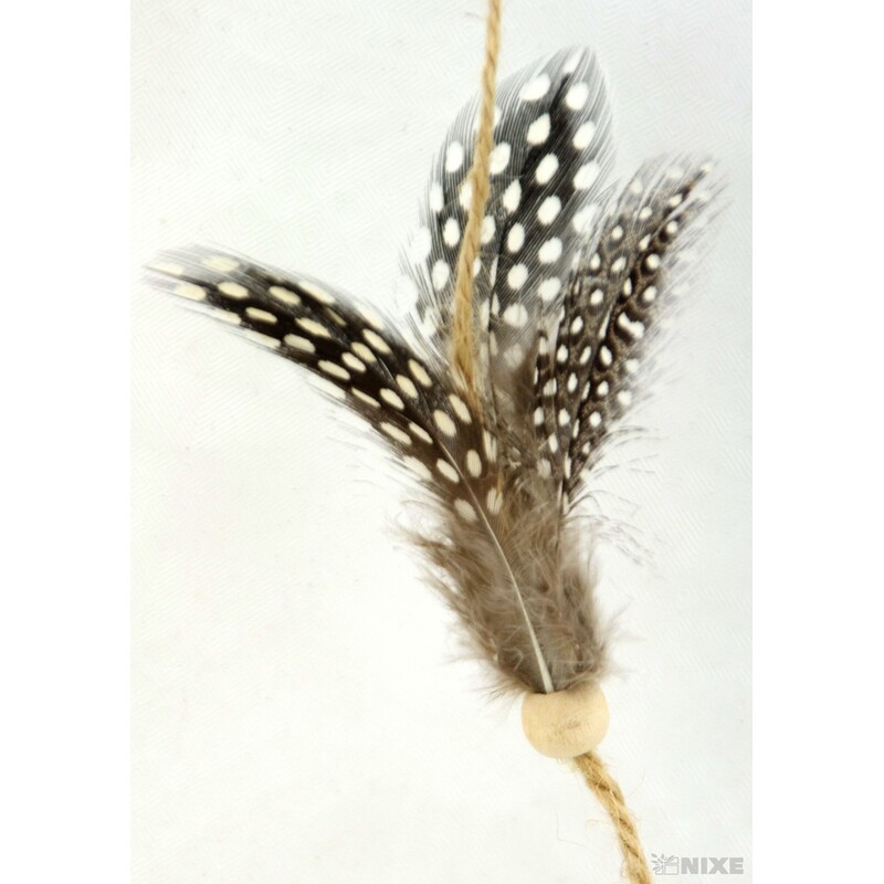 GIRLANDA PEŘÍČKA KROPENATÉ 120cm*