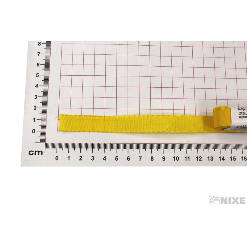 TAFT STUHA POLYE. 15mmx10m*ŽLUTÁ 103207