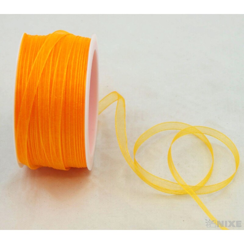 STUHA ORGANZA 6mmx50m*ORANŽOVÁ SV. 245