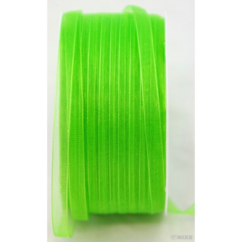 STUHA ORGANZA 6mmx50m*ZELENÁ SV. 210