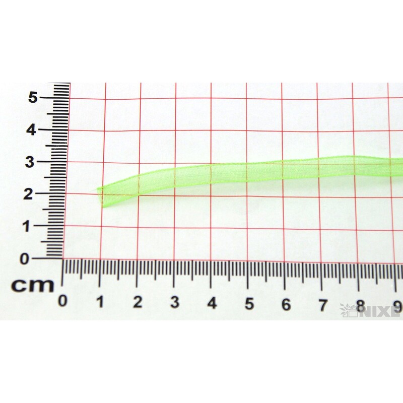 STUHA ORGANZA 6mmx50m*ZELENÁ SV. 210