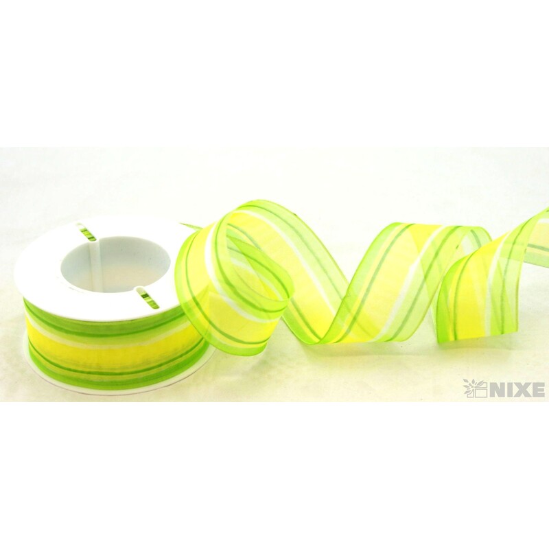 STUHA PROUŽEK 40mmx20m*ZELENÁ+ŽLUTÁ 210