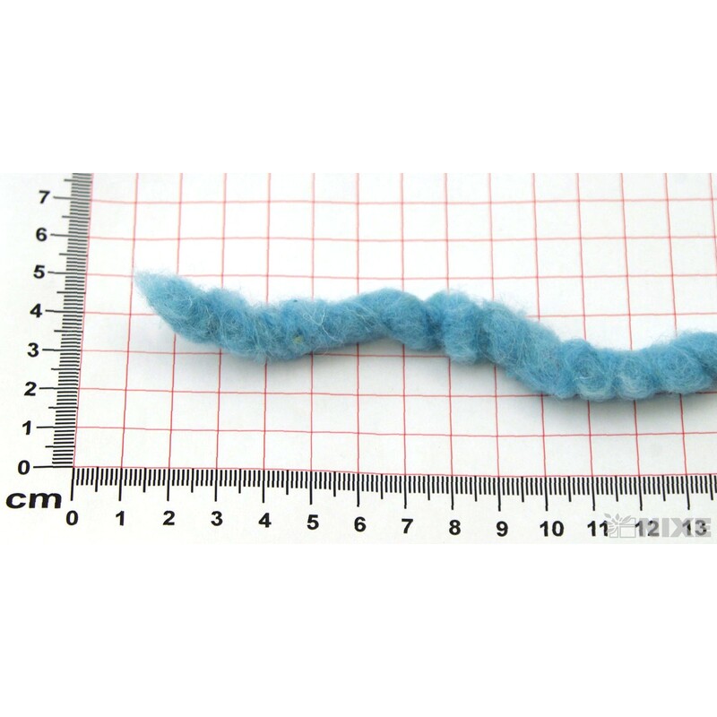 STUHA PLSTĚNÁ 10mmx75m*MODRÁ SV.