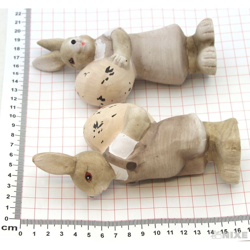 ZAJÍC KERAMIKA 15cm*PŘÍRODNÍ