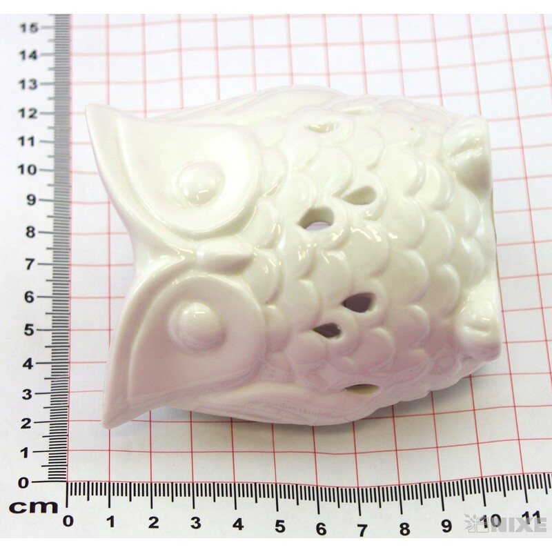 SOVA KERAMIKA 8x7cm*BÍLÁ