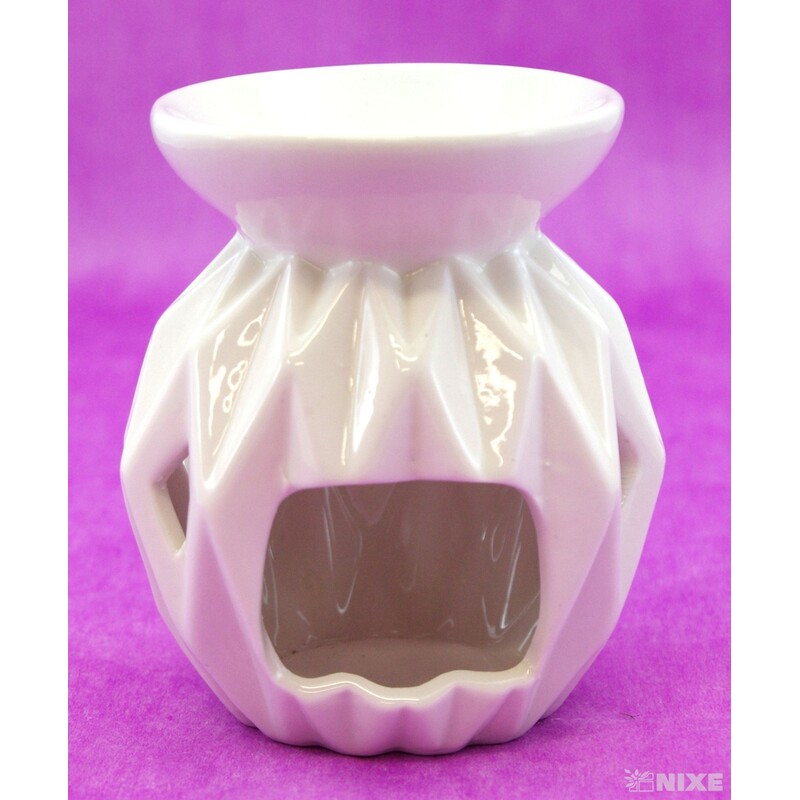 SVÍCEN KERAMIKA 12x9cm*BÍLÁ