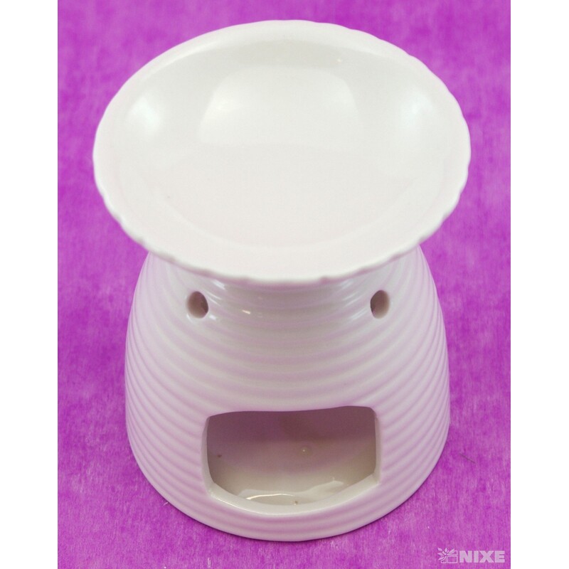 SVÍCEN KERAMIKA 11x9cm*BÍLÁ