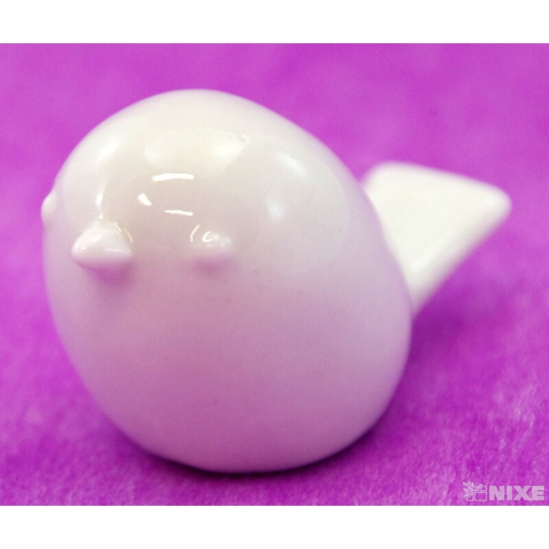 PTÁČEK KERAMIKA 4,5x3,5cm*BÍLÁ