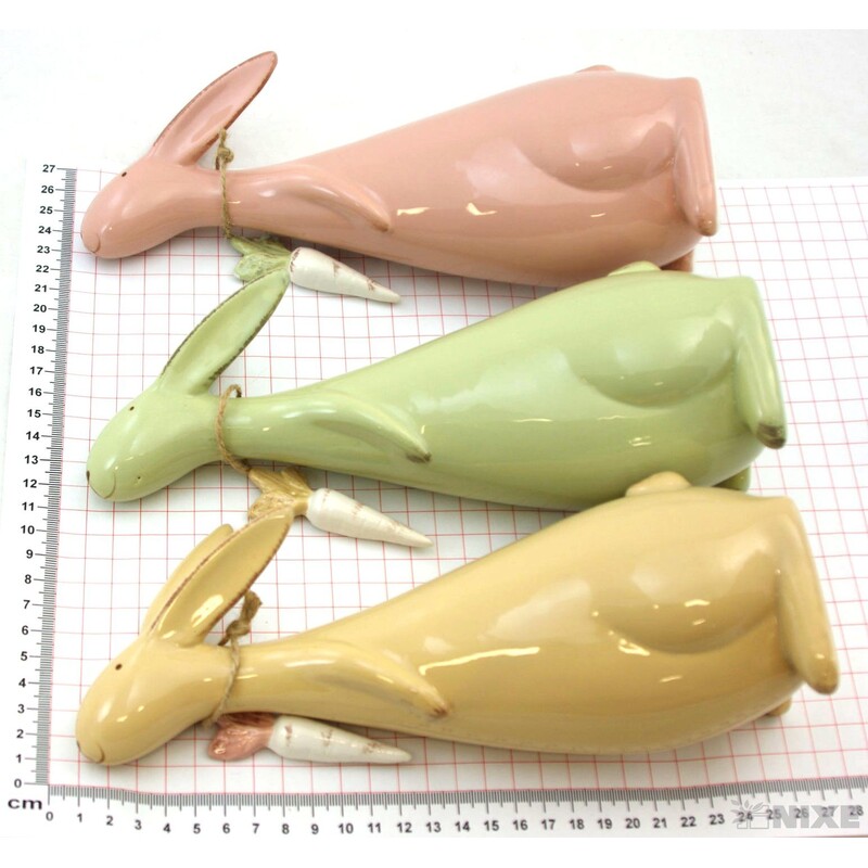 ZAJÍC KERAMIKA 25cm*MIX BAREV