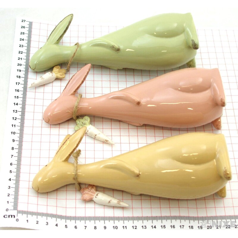 ZAJÍC KERAMIKA 20cm*MIX BAREV