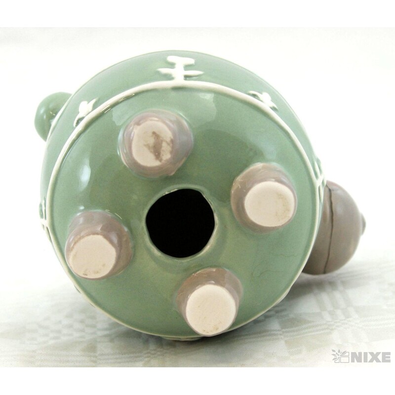 OVEČKA PORCELÁN 11x13cm*ZELENÁ