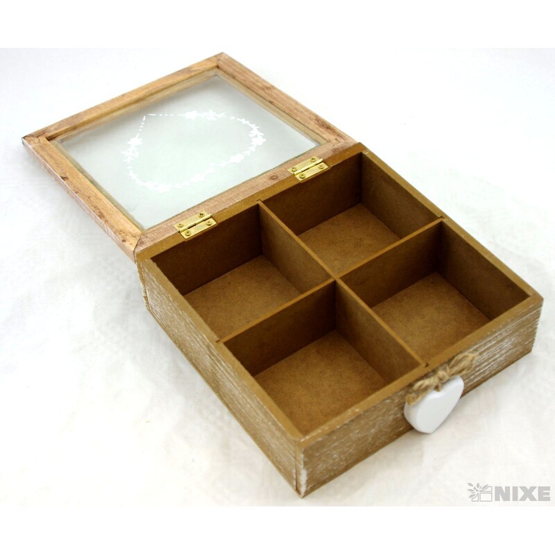 SKŘÍŇKA 18x18x6cm*PŘÍRODNÍ