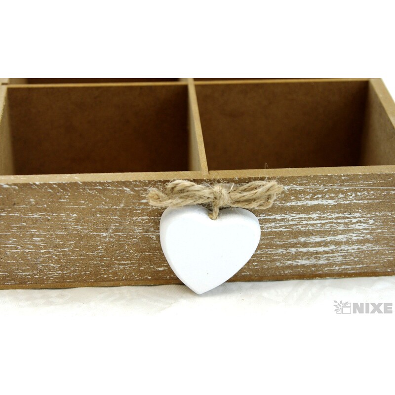 SKŘÍŇKA 18x18x6cm*PŘÍRODNÍ