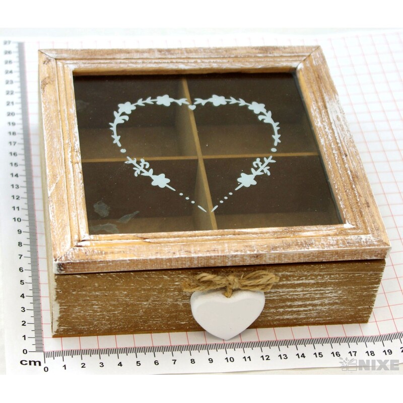 SKŘÍŇKA 18x18x6cm*PŘÍRODNÍ