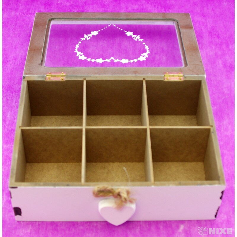 SKŘÍŇKA 23x17x6cm*BÍLÁ