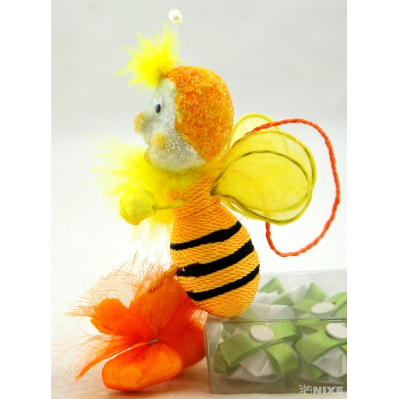 ČMELÁK PLAST 13cm*ŽLUTÁ V+