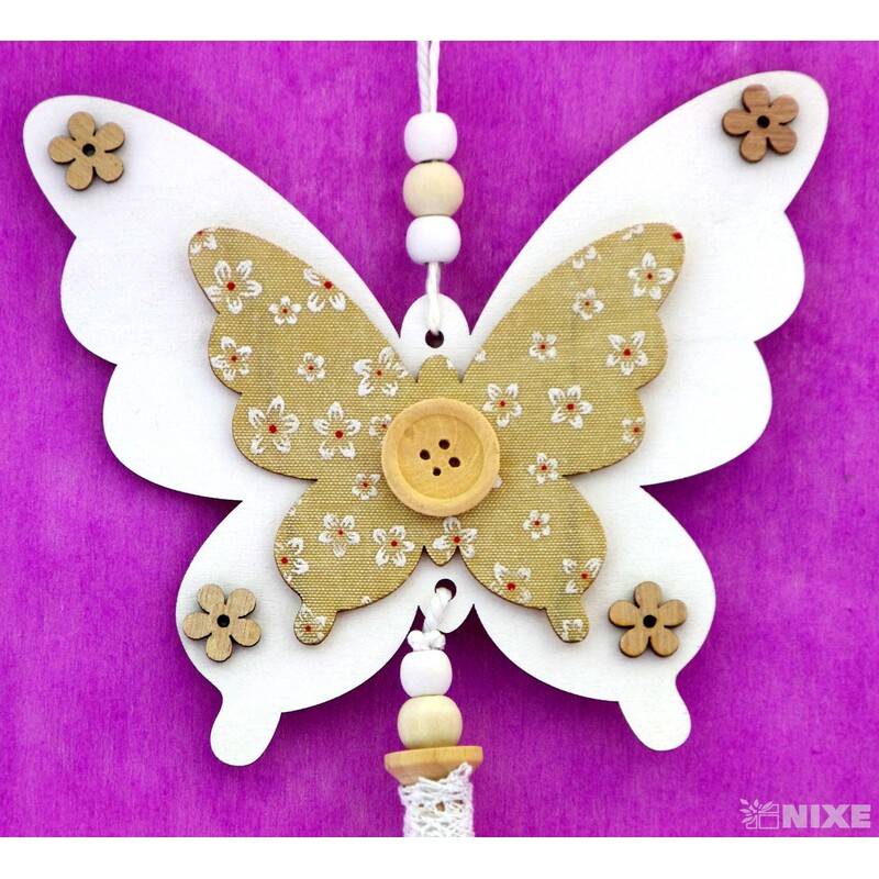 ZÁVĚS D MOTÝL 13x35cm*MIX BAREV