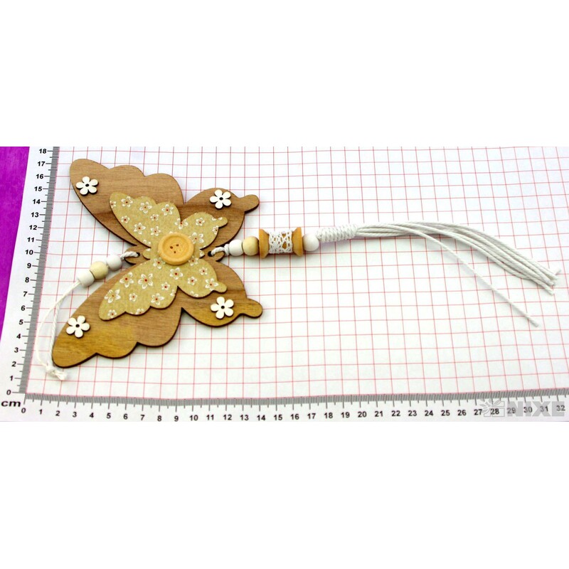 ZÁVĚS D MOTÝL 13x35cm*MIX BAREV