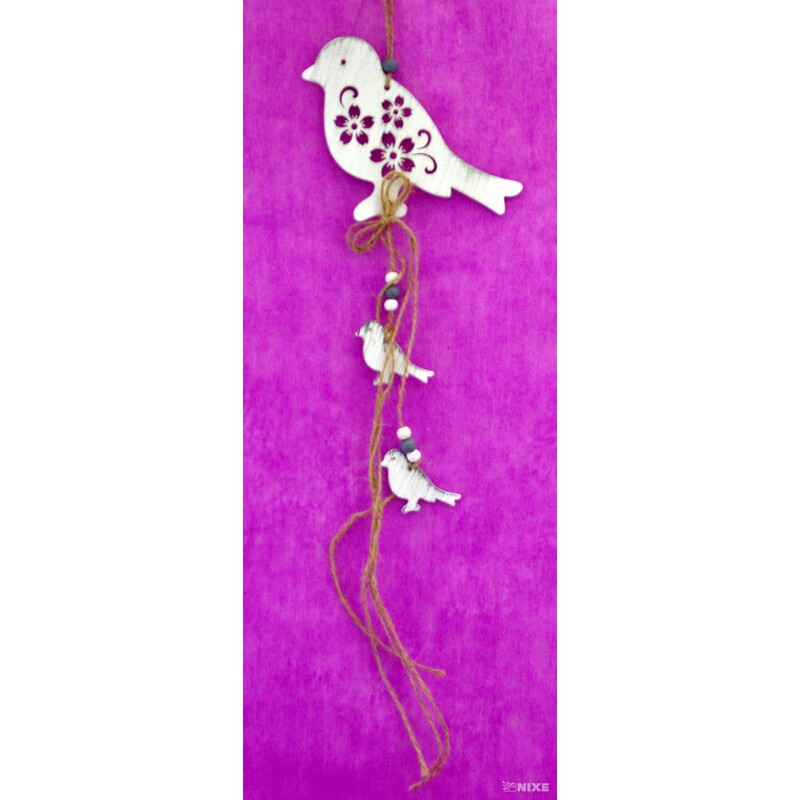 ZÁVĚS D PTÁČEK 11x35cm*MIX BAREV