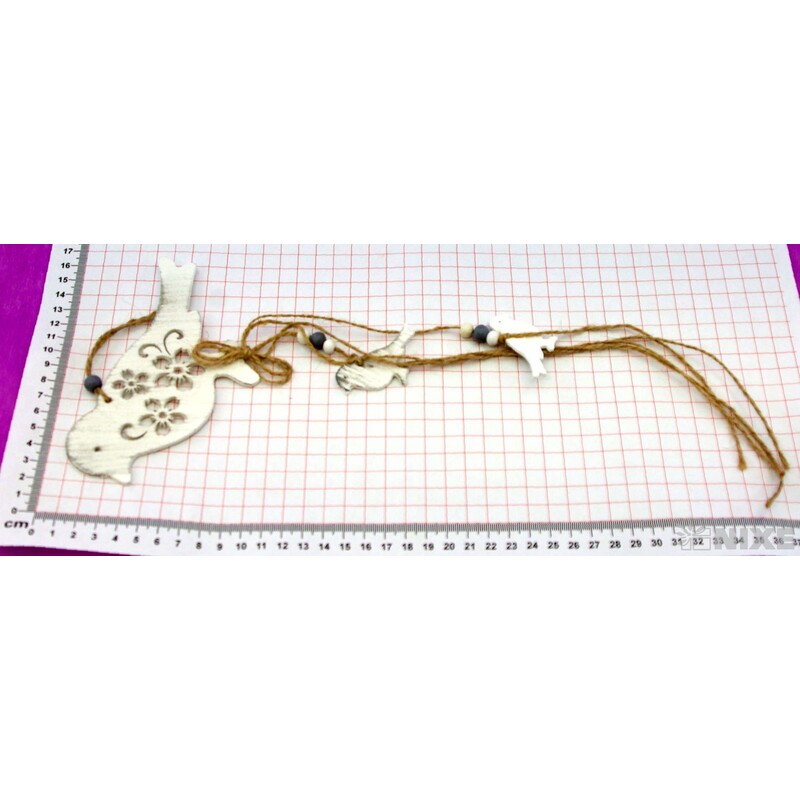 ZÁVĚS D PTÁČEK 11x35cm*MIX BAREV