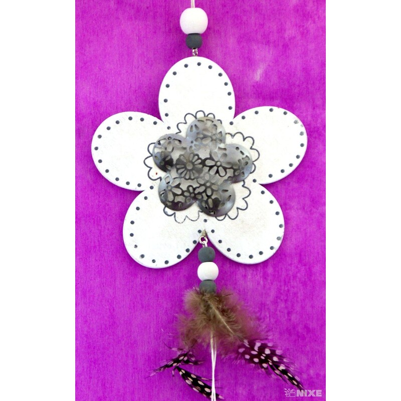 ZÁVĚS DŘEVO MIX 12x40cm*