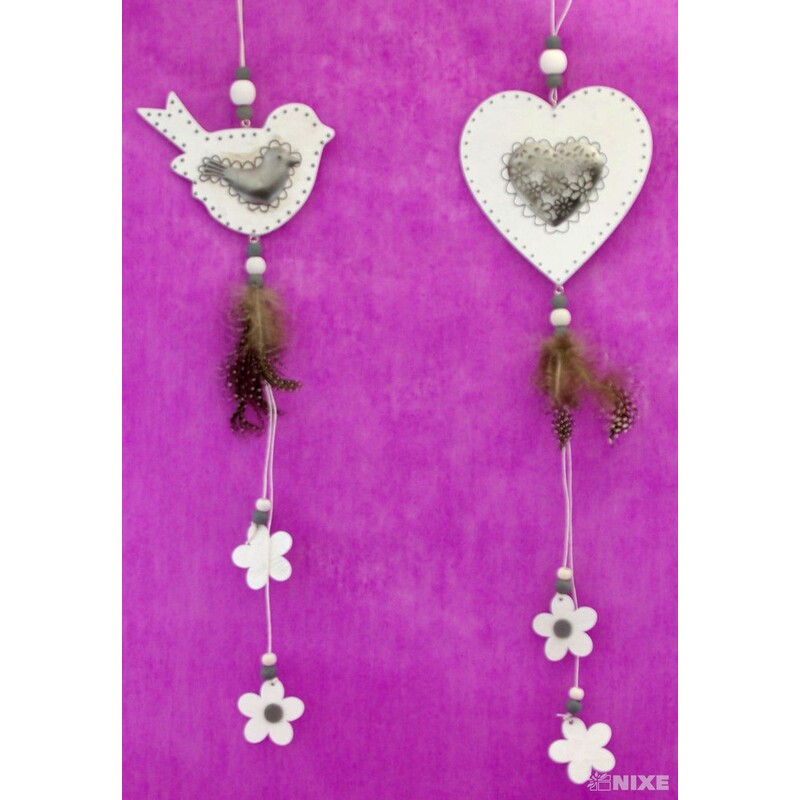 ZÁVĚS DŘEVO MIX 12x40cm*