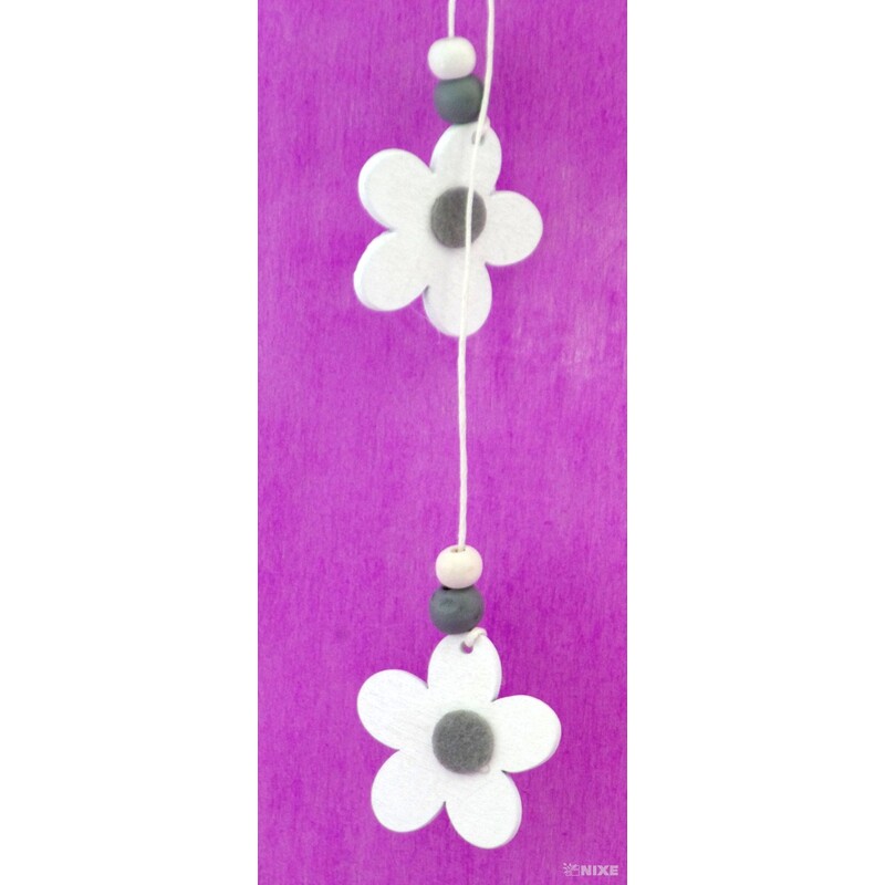 ZÁVĚS DŘEVO MIX 12x40cm*