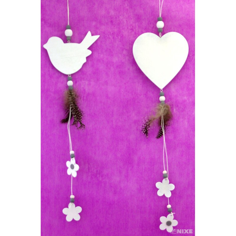 ZÁVĚS DŘEVO MIX 12x40cm*