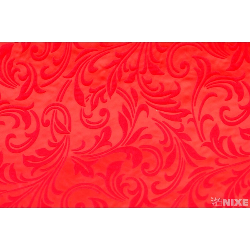 T052 VINTAGE 50cmx5yd*ČERVENÁ