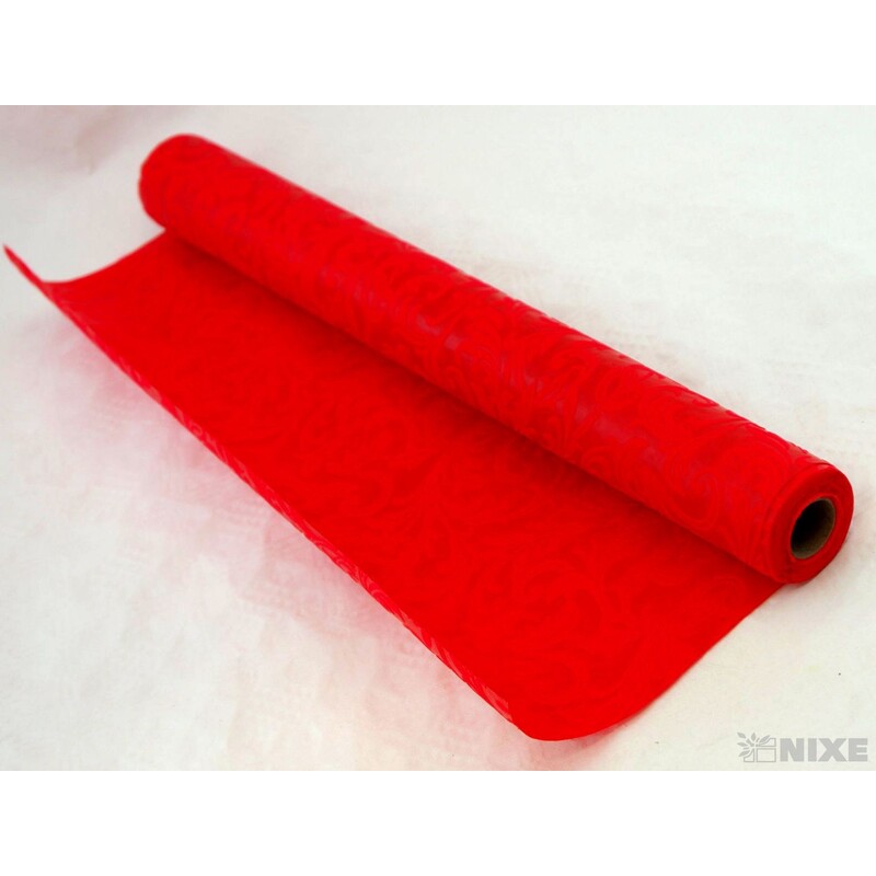 T052 VINTAGE 50cmx5yd*ČERVENÁ