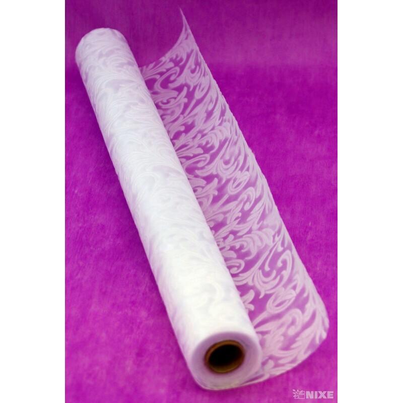 T052 VINTAGE 50cmx5yd*BÍLÁ