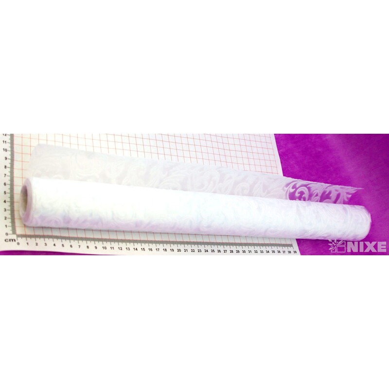 T052 VINTAGE 50cmx5yd*BÍLÁ