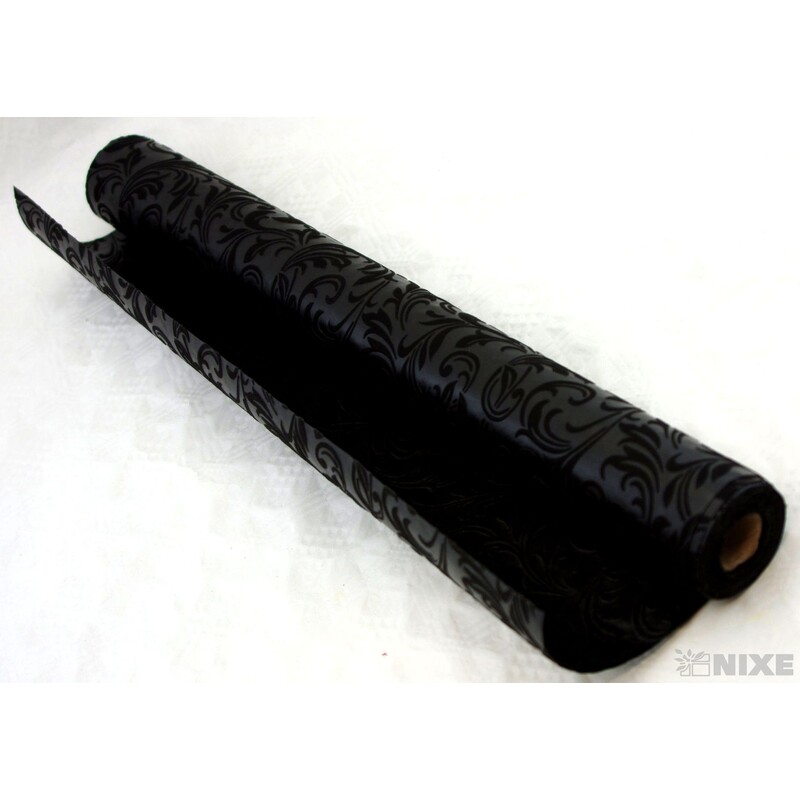 T052 VINTAGE 50cmx5yd*ČERNÁ
