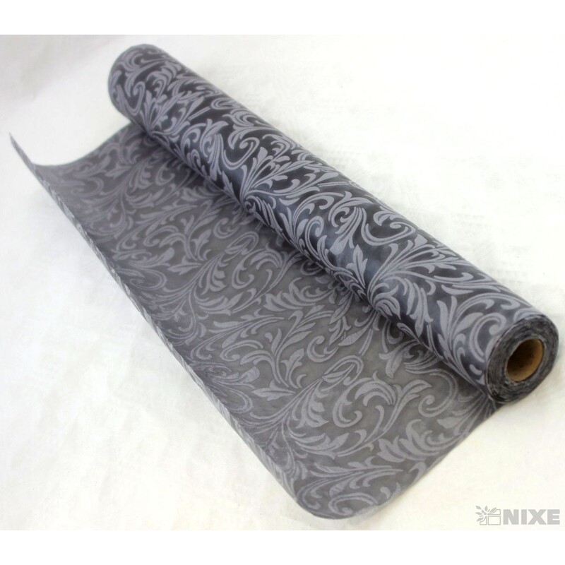 T052 VINTAGE 50cmx5yd*ŠEDÁ