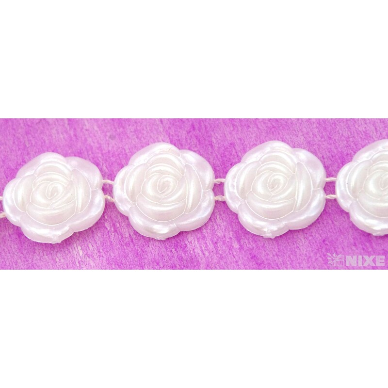 PÁSEK RŮŽE 15mmx9m*BÍLÁ