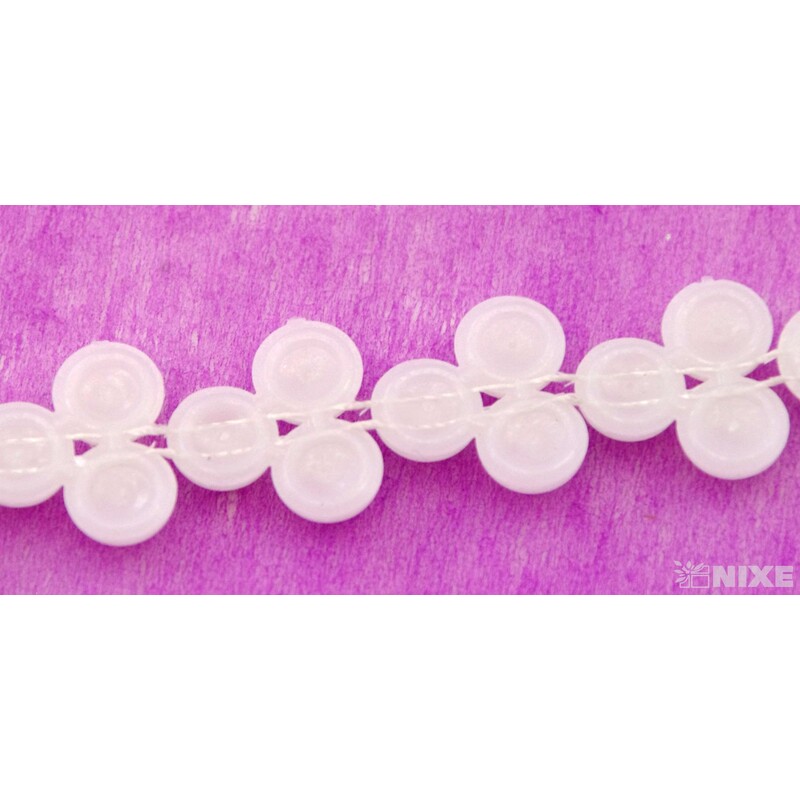 PÁSEK KORÁLKY 8mmx9m*BÍLÁ