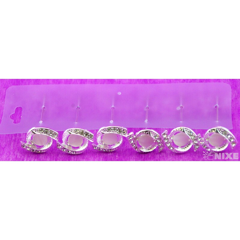 ŠPENDLÍK PL SVATEBNÍ 25mmx6cm 6ks