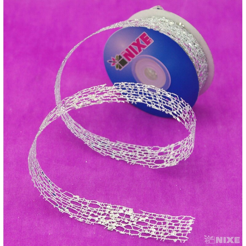 SAGI 20mmx10yd*STŘÍBRNÁ C002