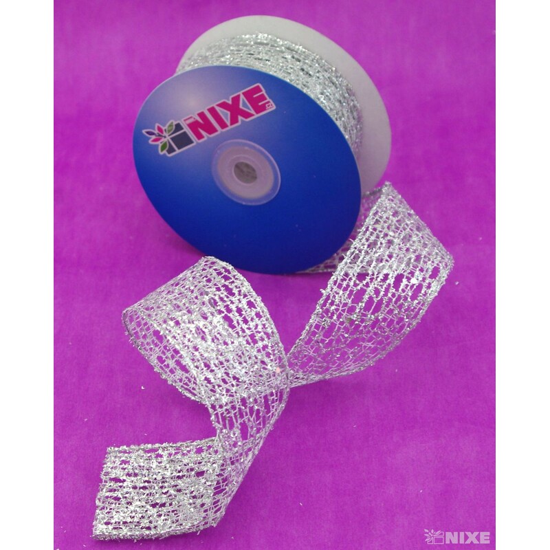 SURO 40mmx10yd*STŘÍBRNÁ S003